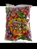 Big bag of 1kg fruity chews Sweetzone