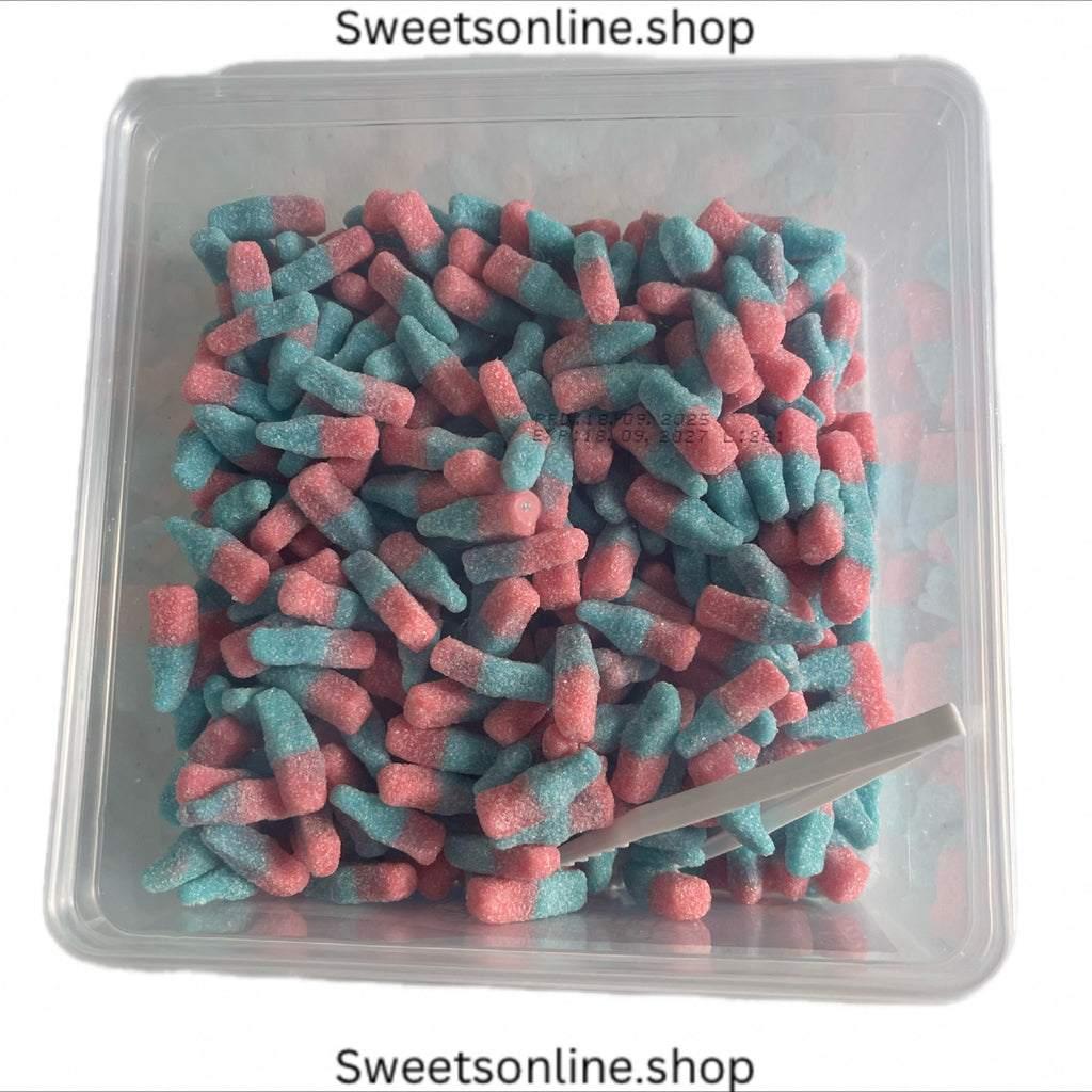Fizzy blue bottles 805g tub