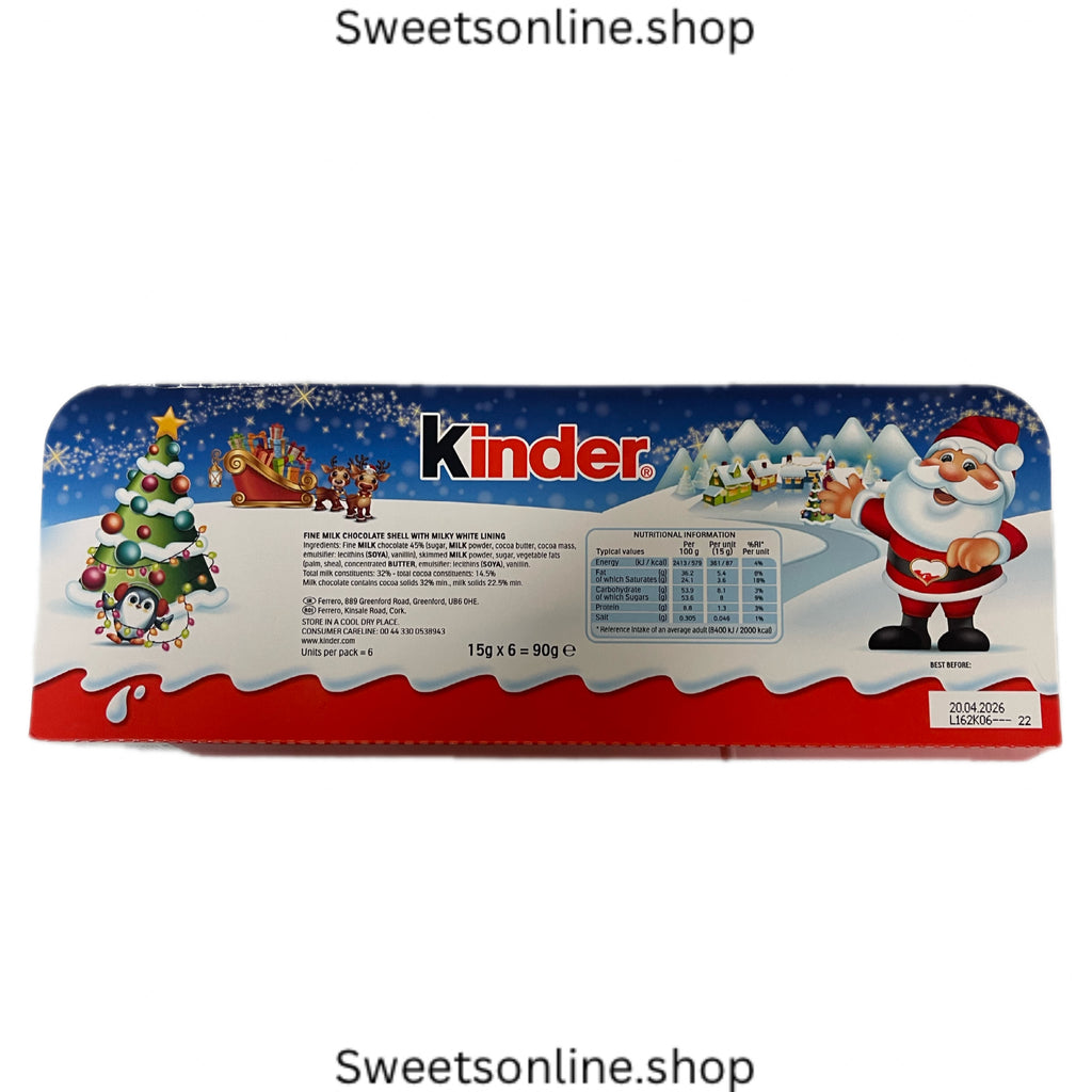 Kinder snowmen/women chocolates 6 snowmen/women in a box