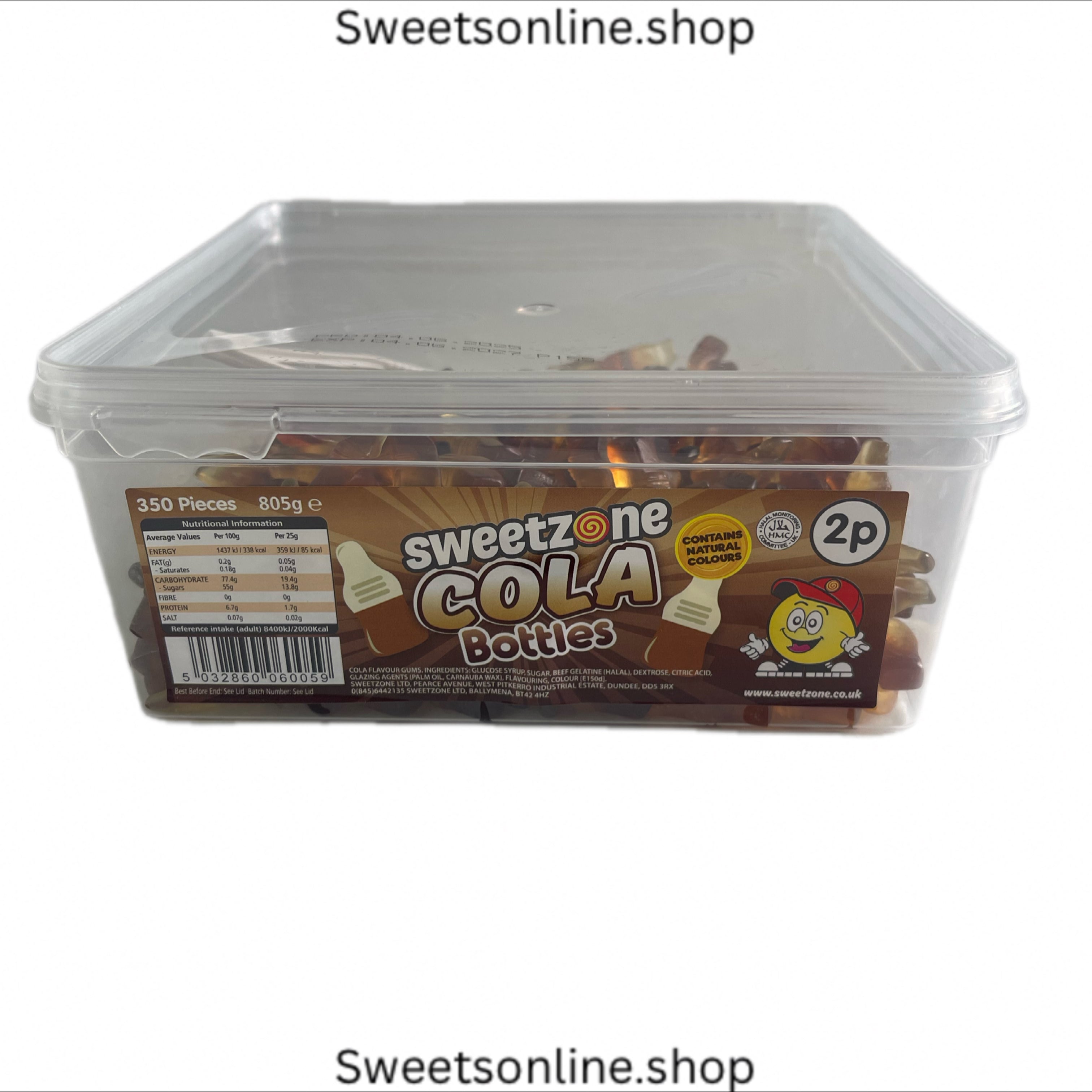 Cola bottles 805g tub