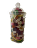 Gummy mix Victorian jar