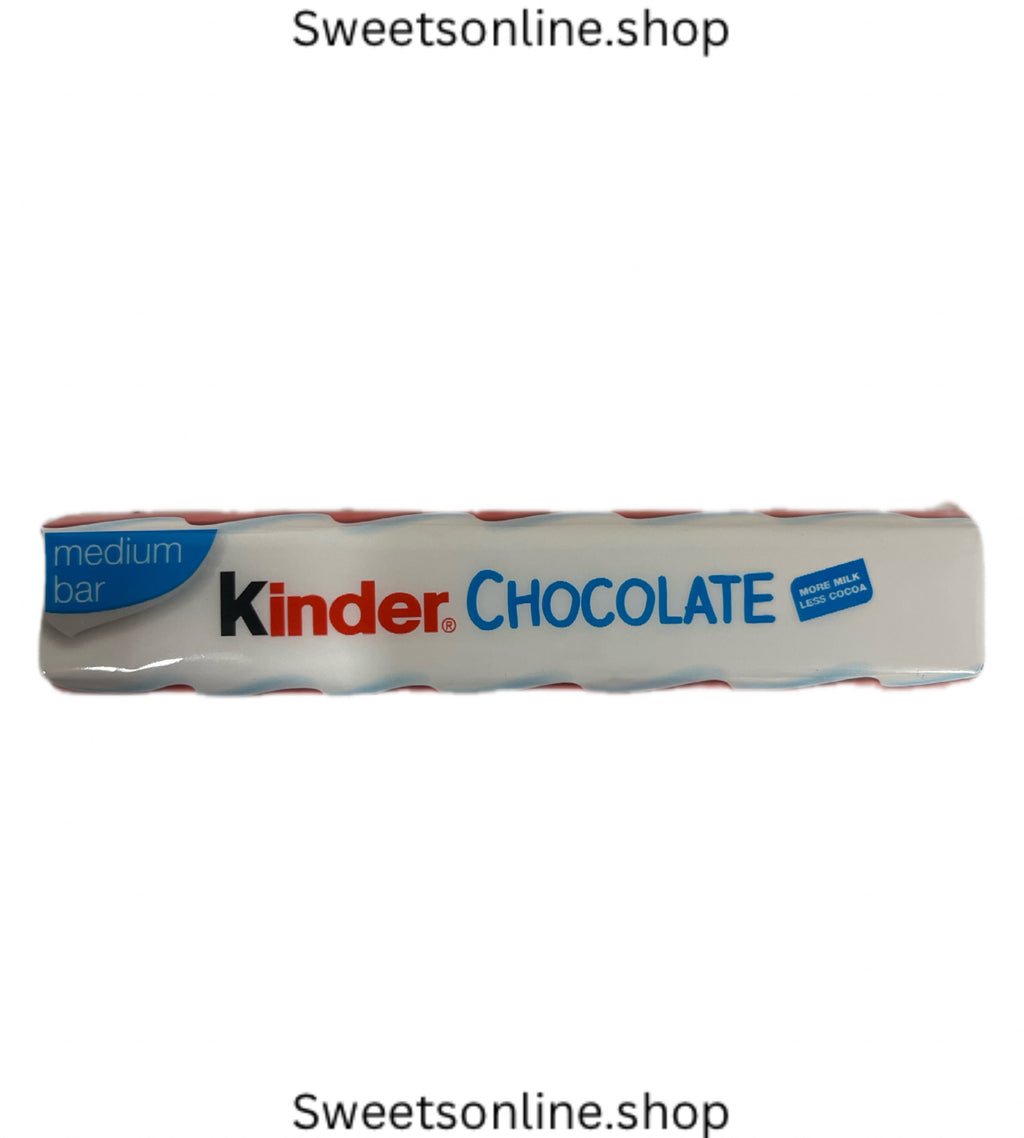 10 medium kinder bars