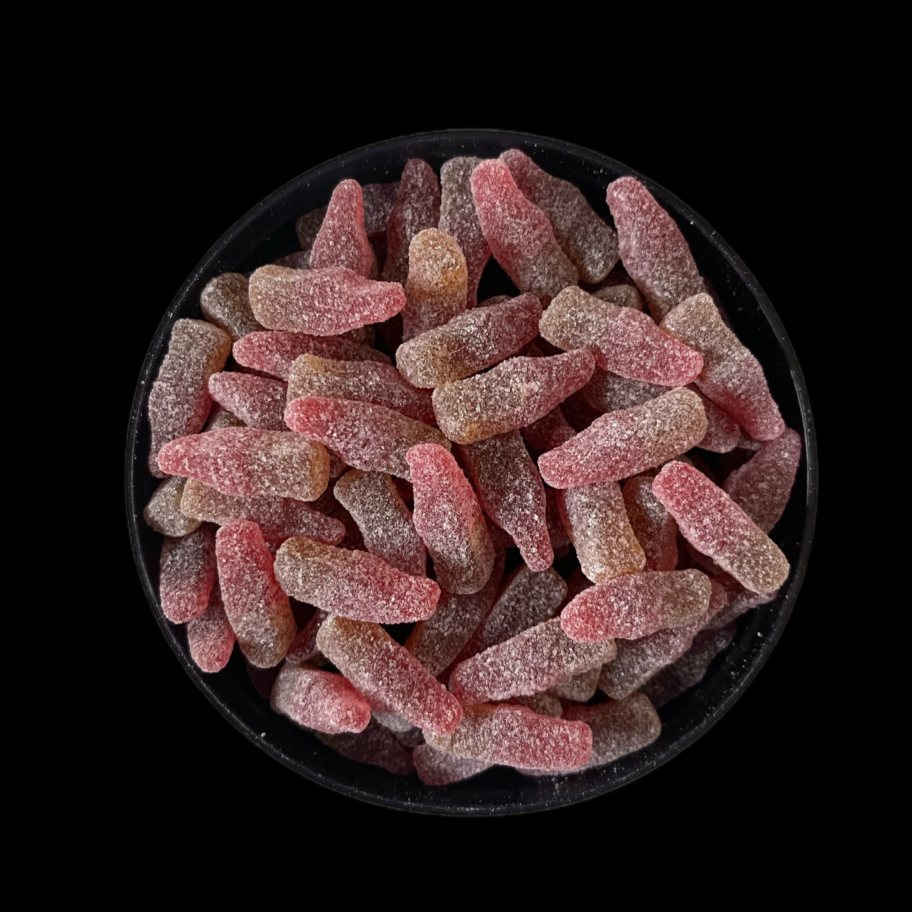 Fizzy cherry bottles 100g