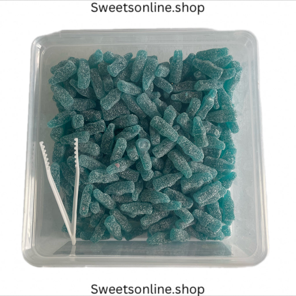 Blue raspberry bottles 805g tub