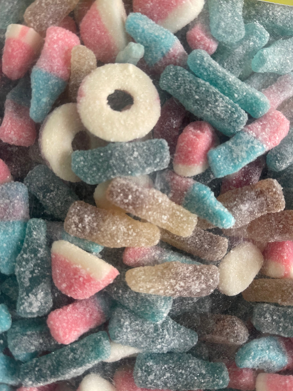 Big 1kg bag of fizzy Sweetzone sweets