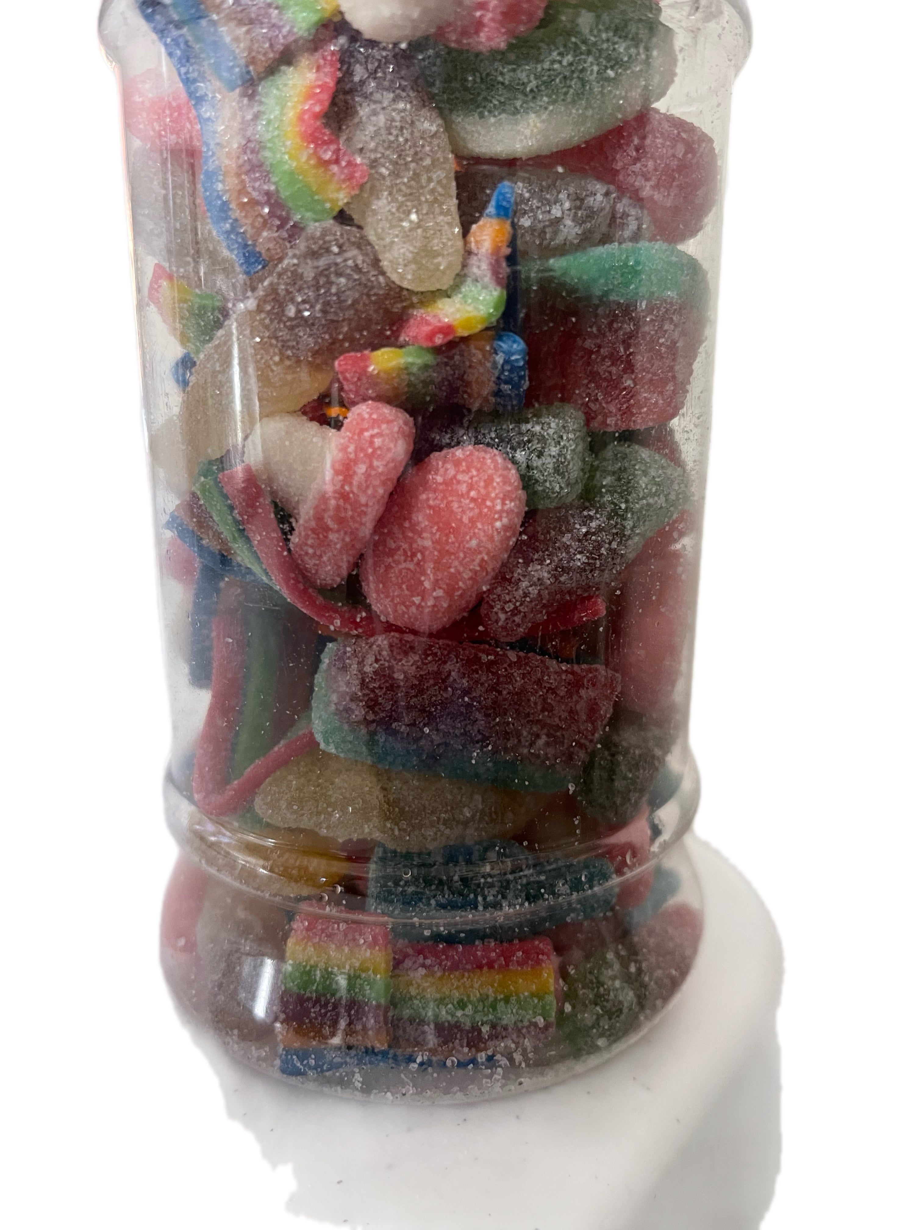 Fizzy sweet mix in a Victorian jar