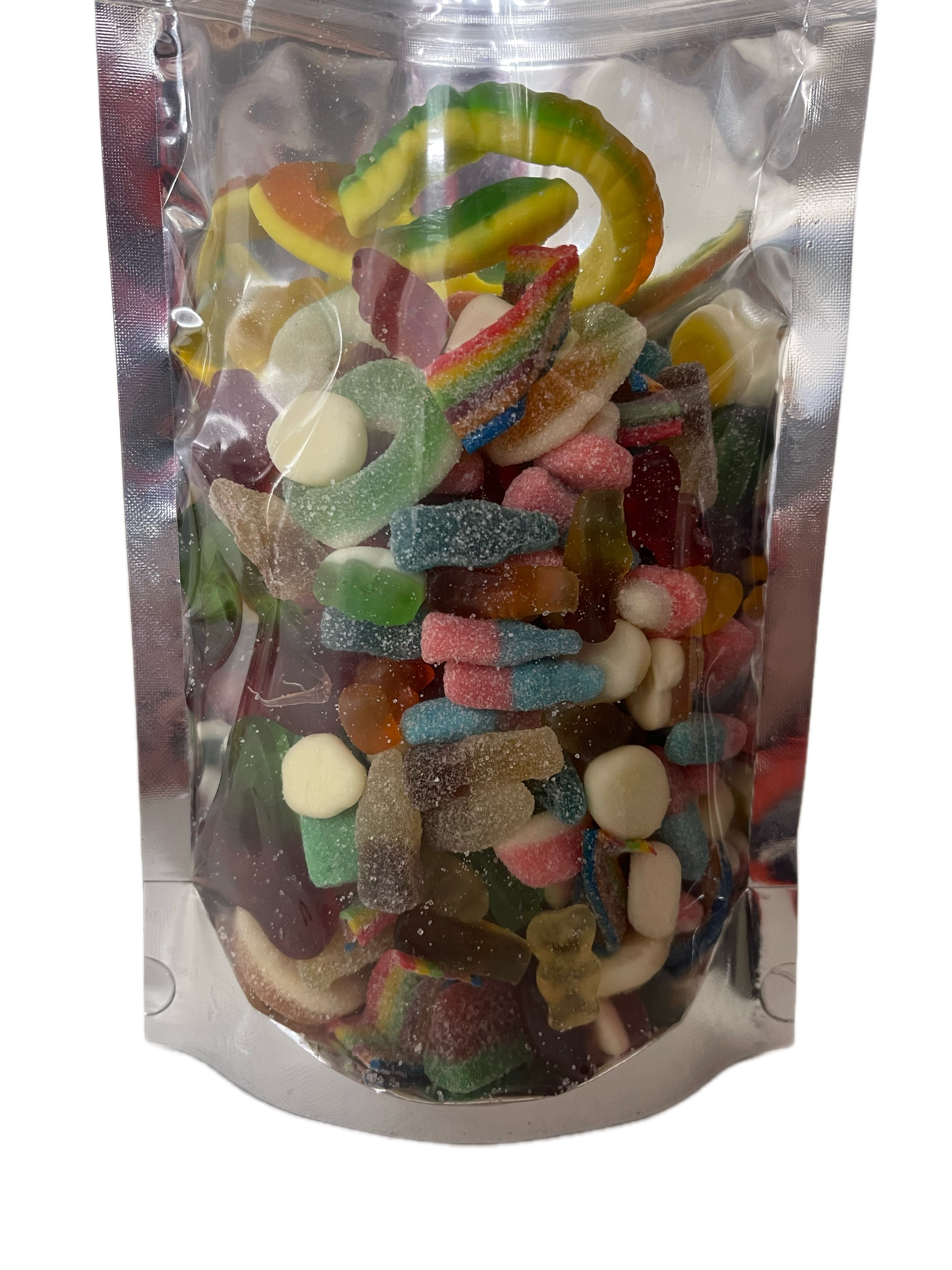 500g bag of gummy mix and fizzy mixed sweets Sweetzone