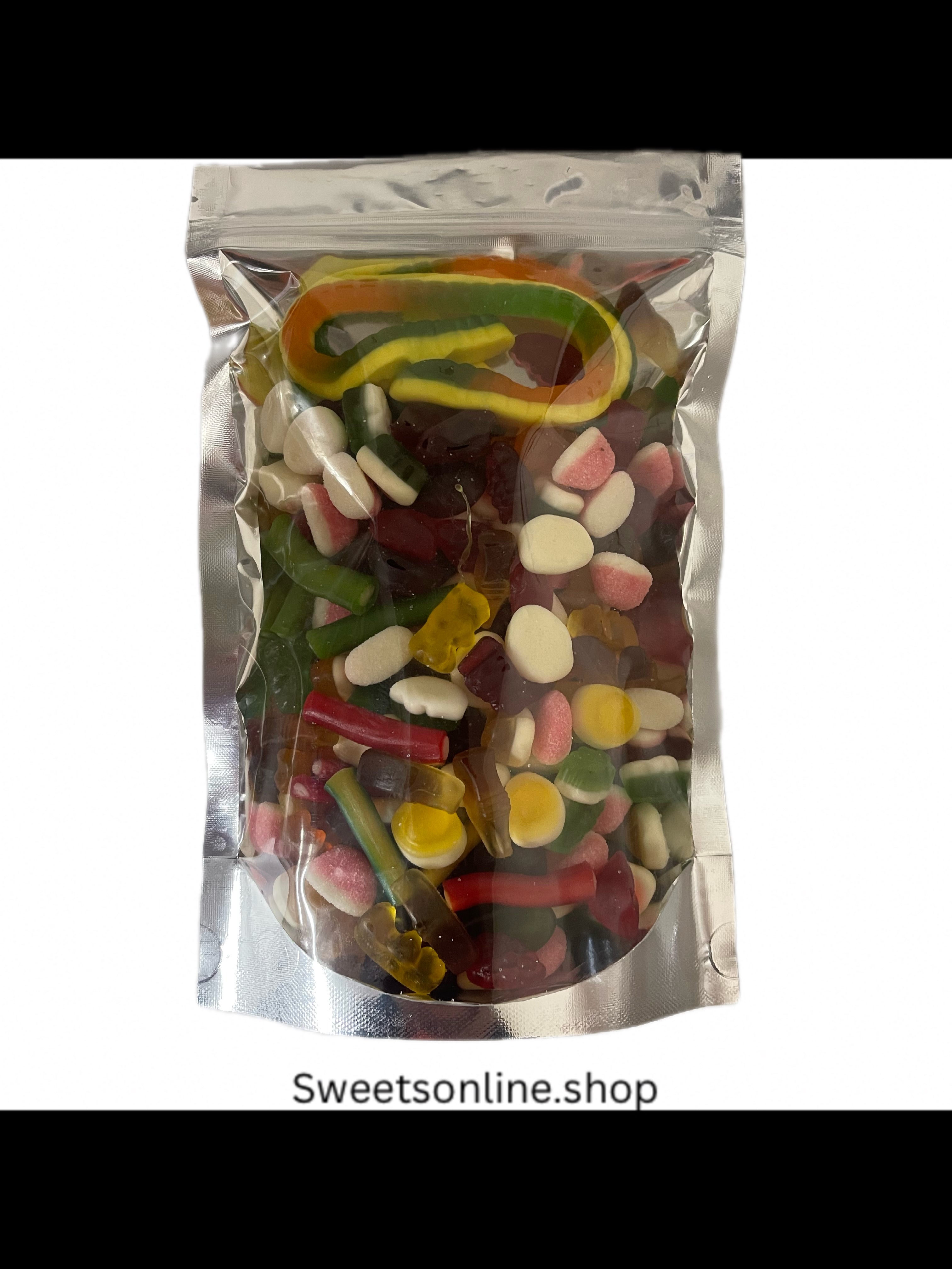 500g bag of gummy mix sweets Sweetzone