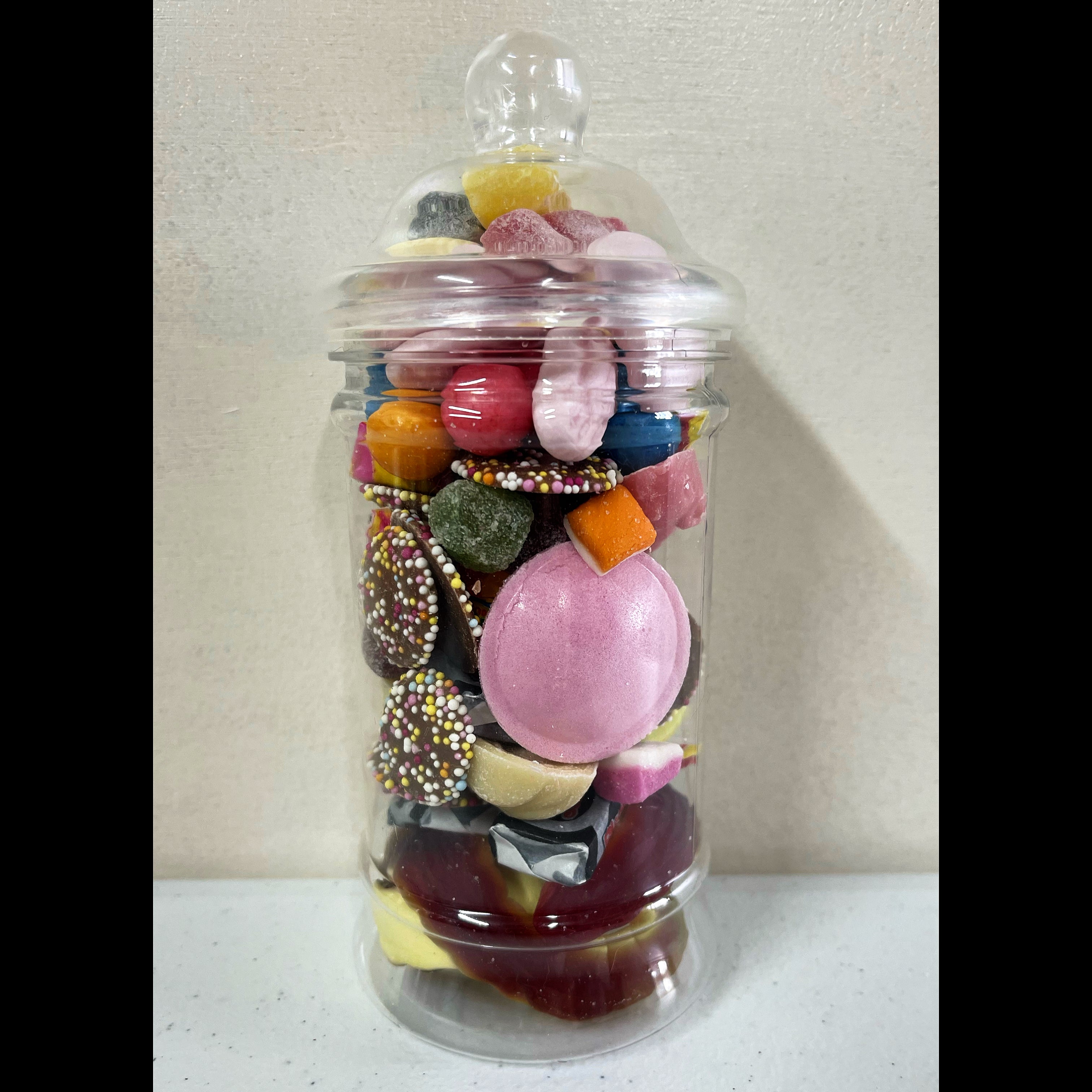 Retro pick & mix jar mixed sweets