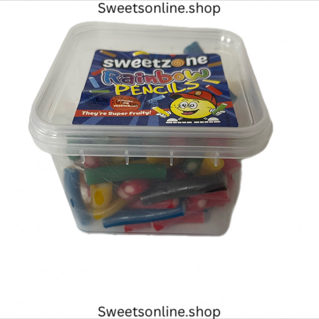 Rainbow pencils 170g tub