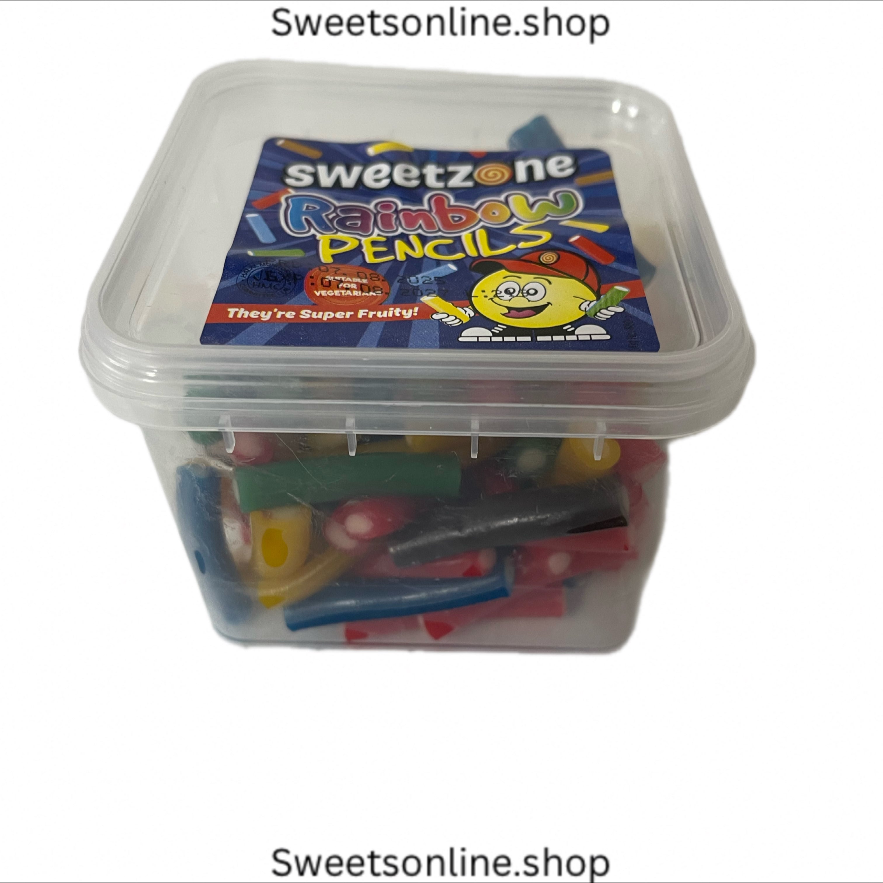 Rainbow pencils 170g tub