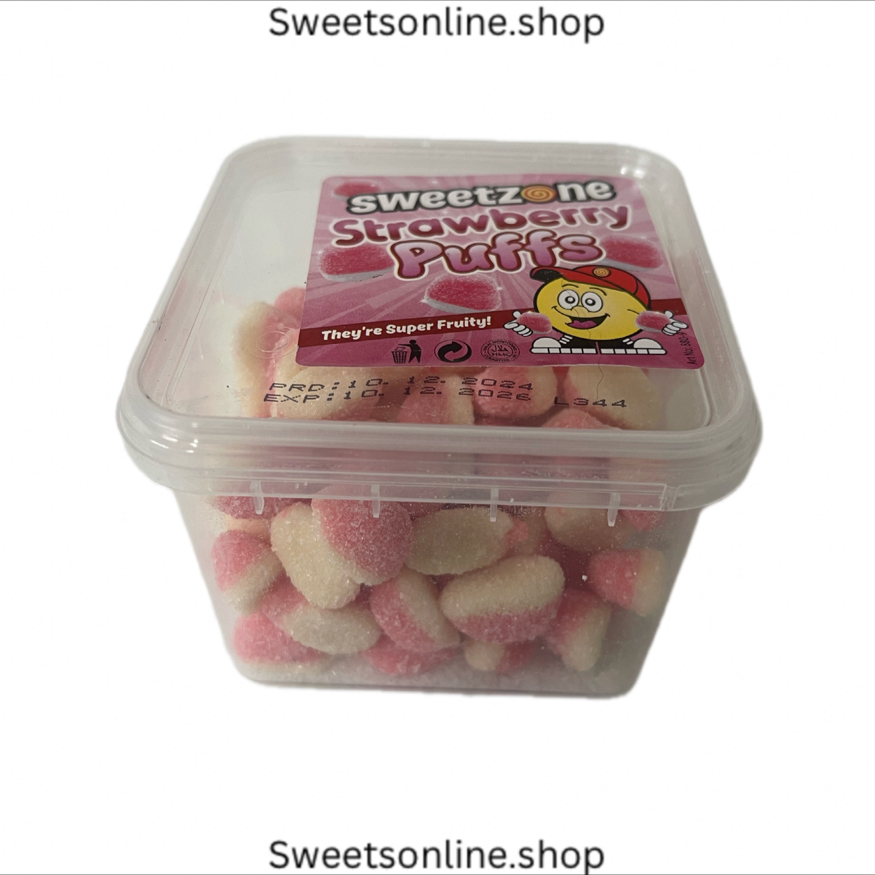 Strawberry puffs 170g tub