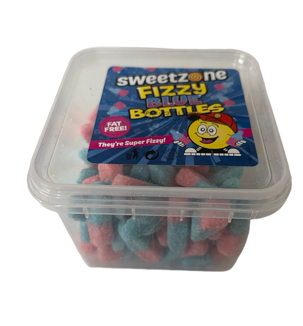 Fizzy blue bottles 170g tub
