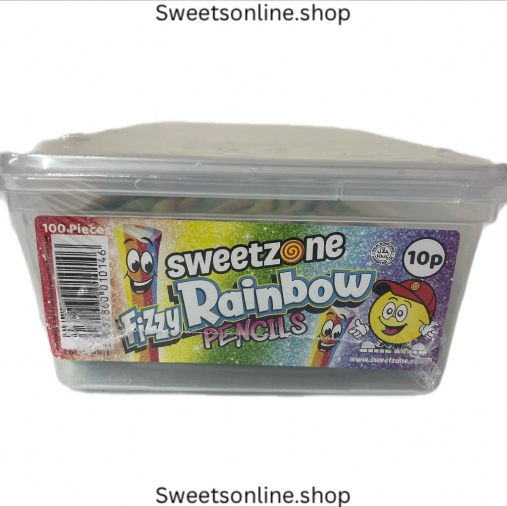 Fizzy rainbow pencils 100pcs