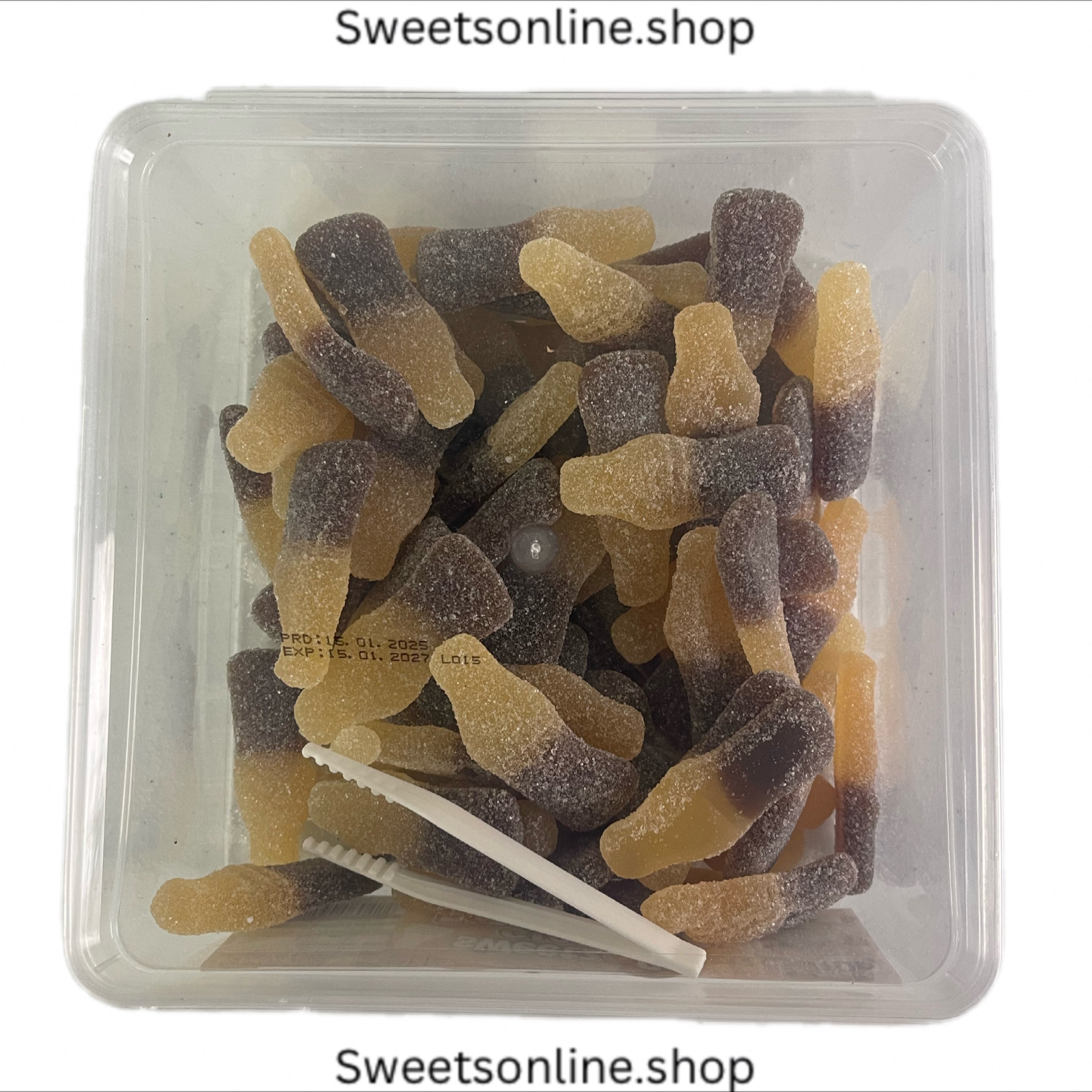 Giant fizzy cola bottles 805g tubs