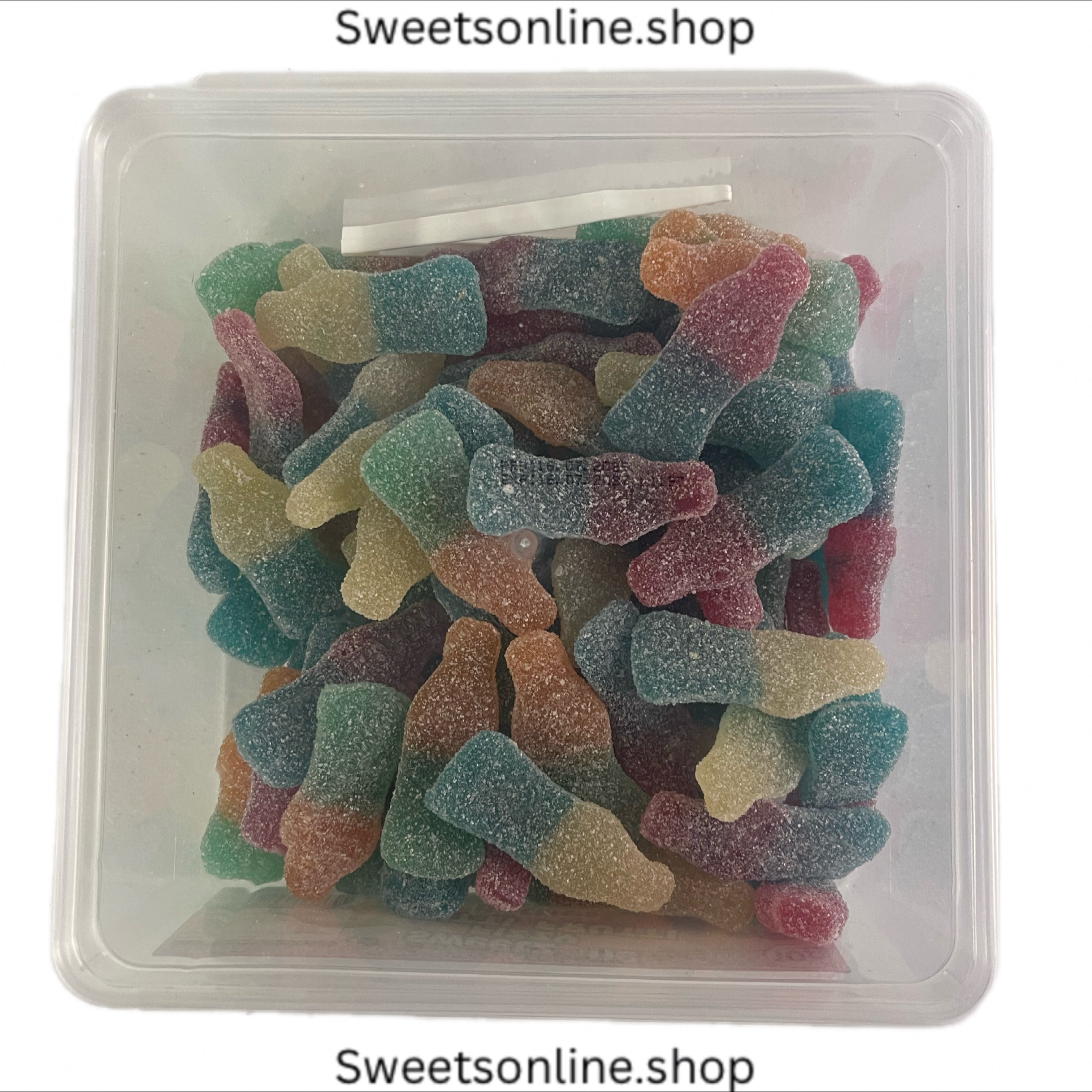 Giant Fizzy tutti frutti bottles 805g tubs