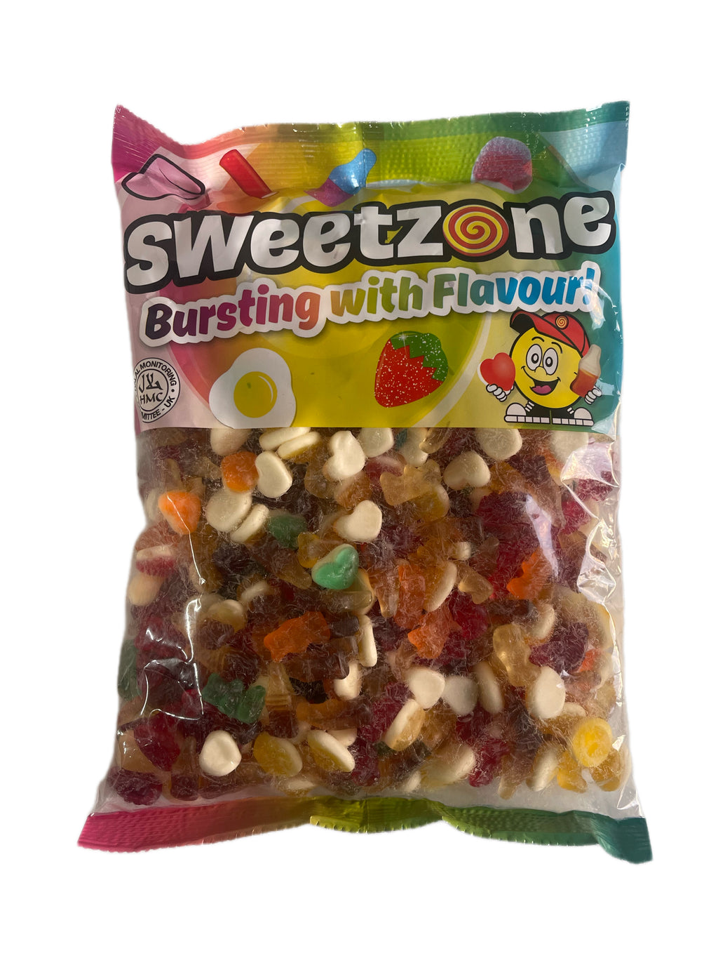 Big 1kg bag of gummy mix Sweetzone sweets