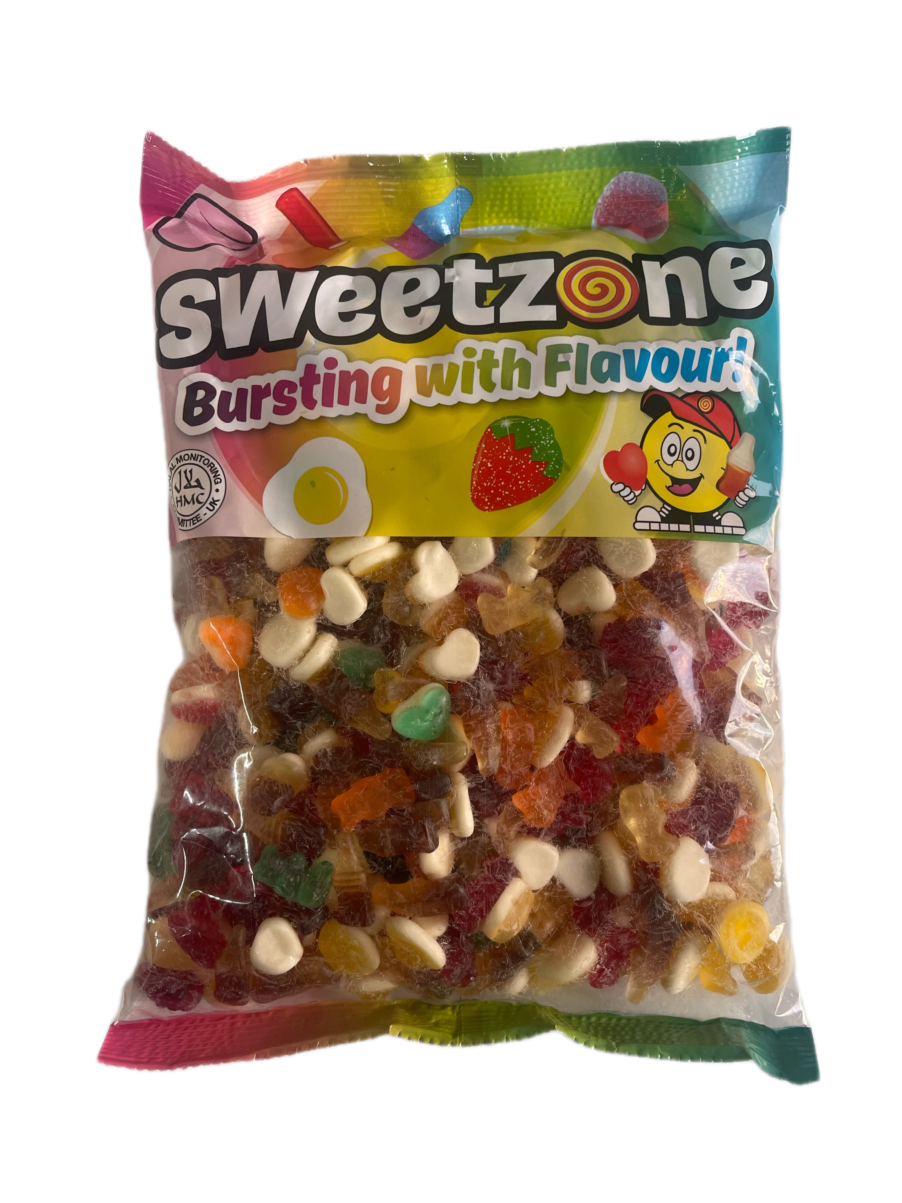 Big 1kg bag of gummy mix Sweetzone sweets