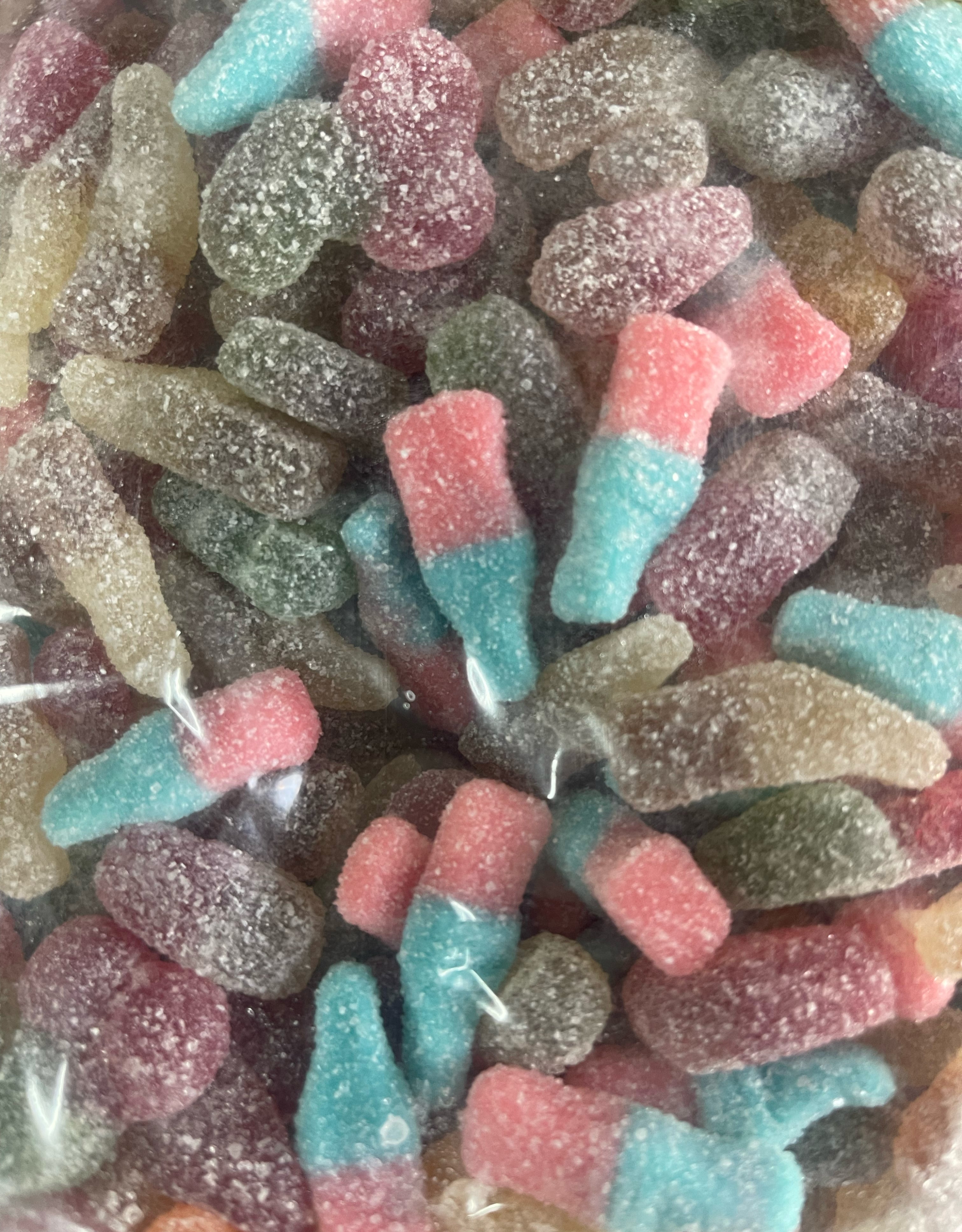 Big 1kg bag of tangy mix Sweetzone halal sweets